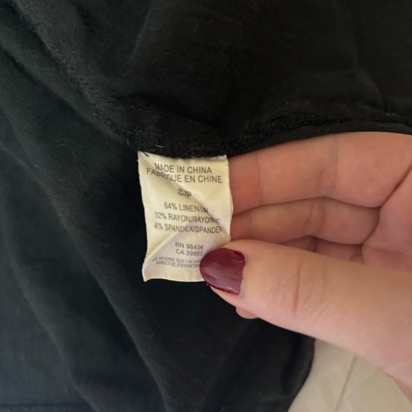 Theory Linen Mini Shift Dress - Picture 8 of 8